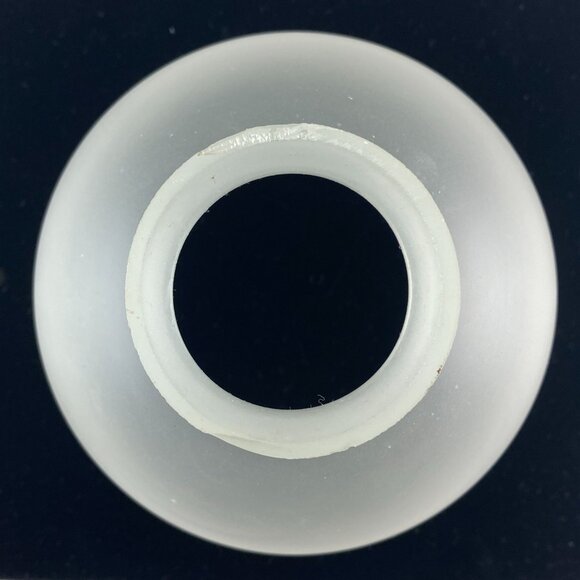 Frosted Glass Floral Design Lamp Shade Replacement Globe - Picture 6 of 9